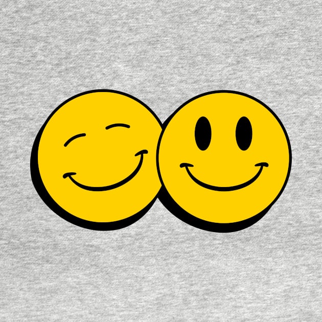 Two happy faces by My Happy-Design